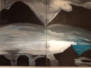 "Lago Verde" - SILVIA BORSARI Painter