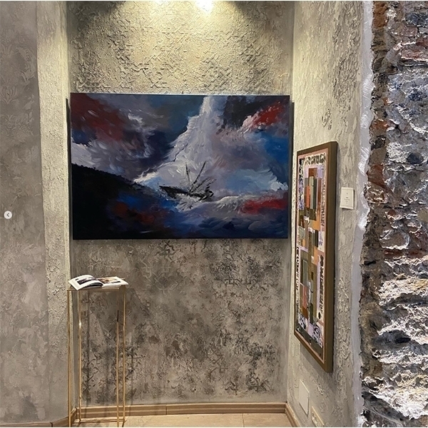 Tempesta e Spirito Libero in mostra a Genova - SILVIA BORSARI Painter