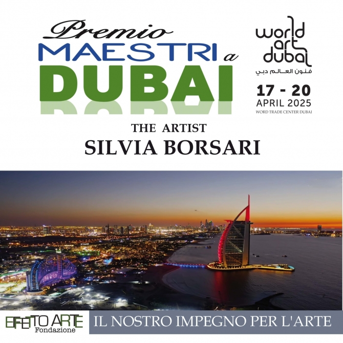 ARTE A DUBAI 2025 - SILVIA BORSARI Painter