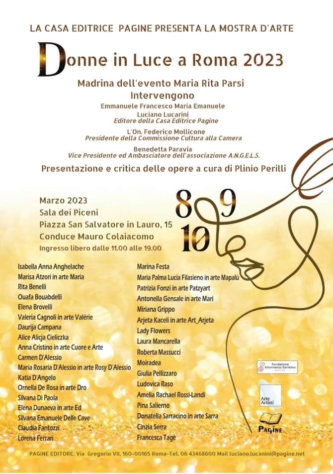 L'ARTE SI MOSTRA MARZO 2023 - SILVIA BORSARI Painter