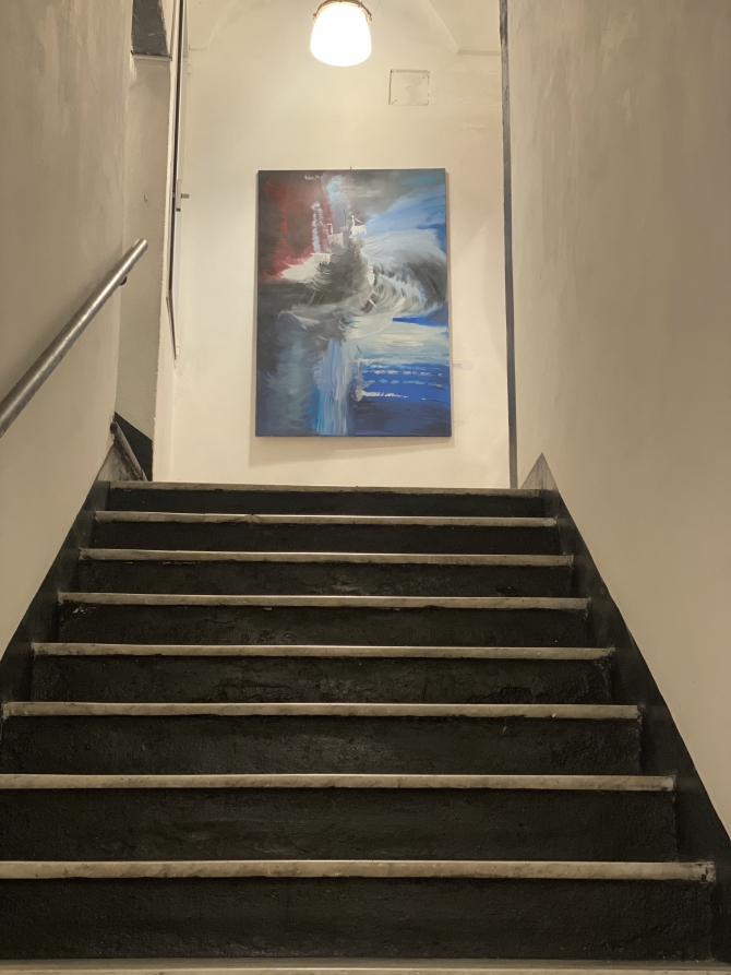 "SPIRITO LIBERO" SATURA PALAZZO STELLA GENOVA - SILVIA BORSARI Pittrice