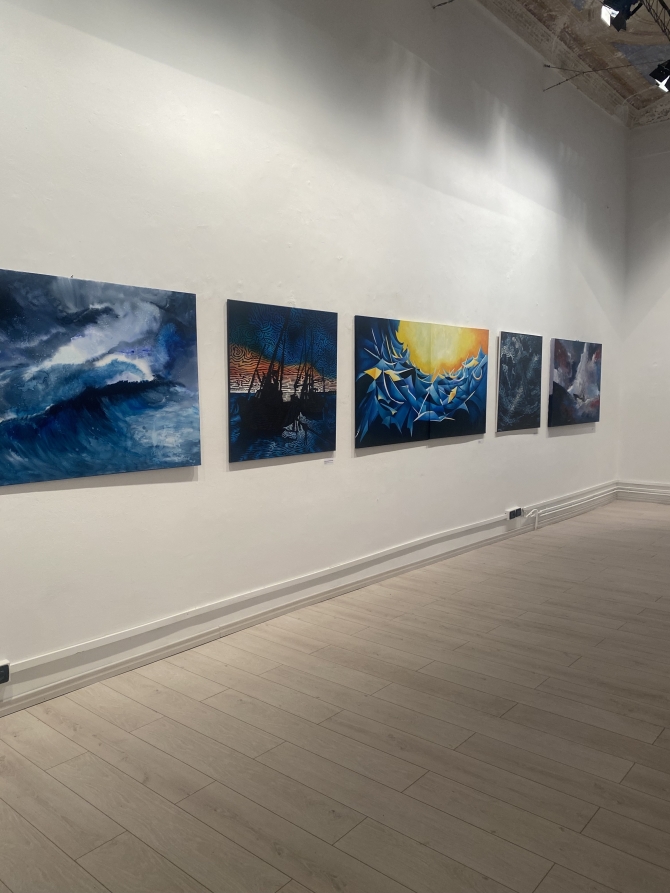 IL MARE DENTRO | SATURA PALAZZO STELLA GENOVA - SILVIA BORSARI Pittrice