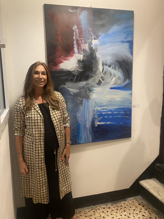 VERNISSAGE 13/09/25 SATURA PALAZZO STELLA GENOVA - SILVIA BORSARI Pittrice