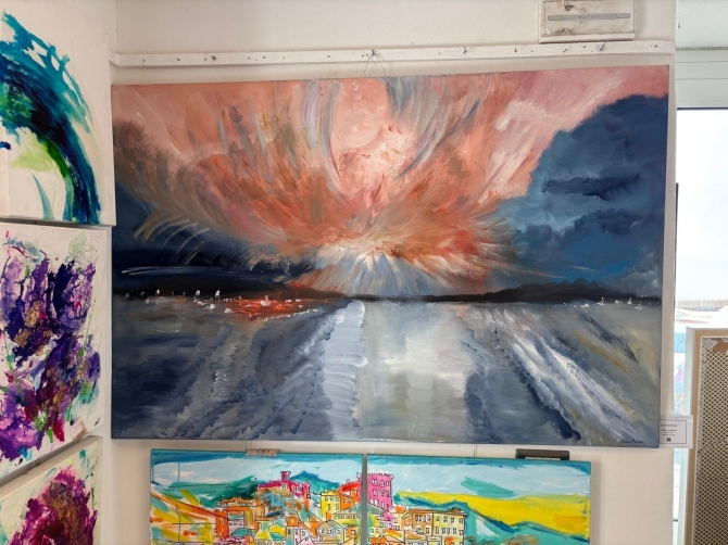 "SPIRITO GUERRIERO" IN MOSTRA A BOCCADASE - SILVIA BORSARI Pittrice