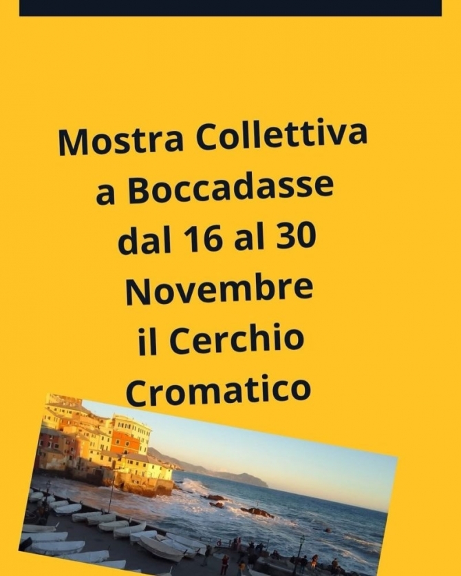 MOSTRA COLLETTIVA BOCCADASSE - SILVIA BORSARI Pittrice