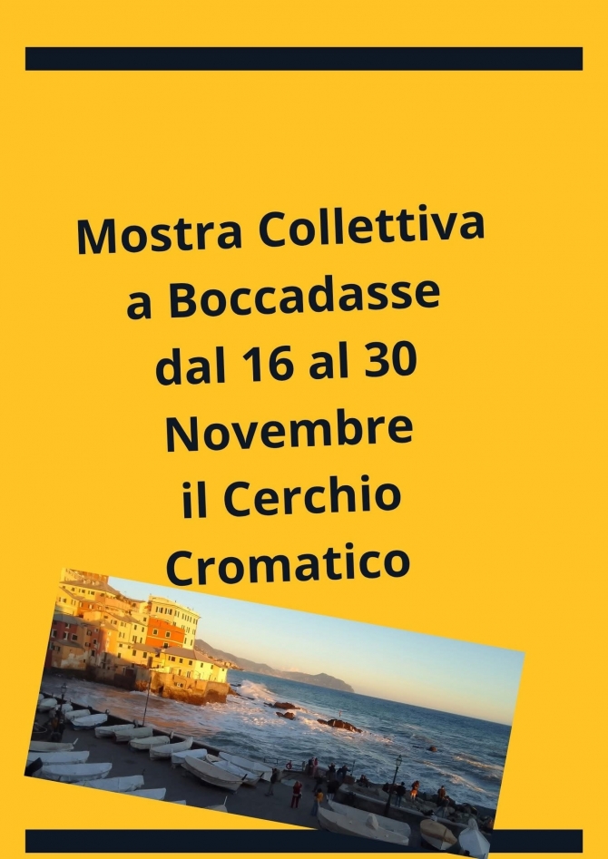 MOSTRA COLLETTIVA A BOCCADASSE - SILVIA BORSARI Pittrice
