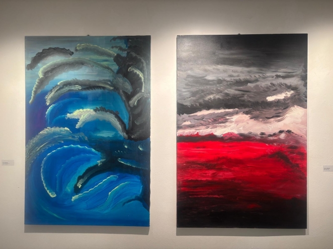 FUORI FIERA SATURA PALAZZO STELLA - SILVIA BORSARI Pittrice