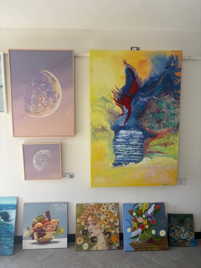 MOSTRA COLLETTIVA DI PRIMAVERA - SILVIA BORSARI Pittrice