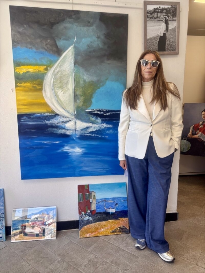 MOSTRA COLLETTIVA D'ARTE CONTEMPORANEA - SILVIA BORSARI Painter 
