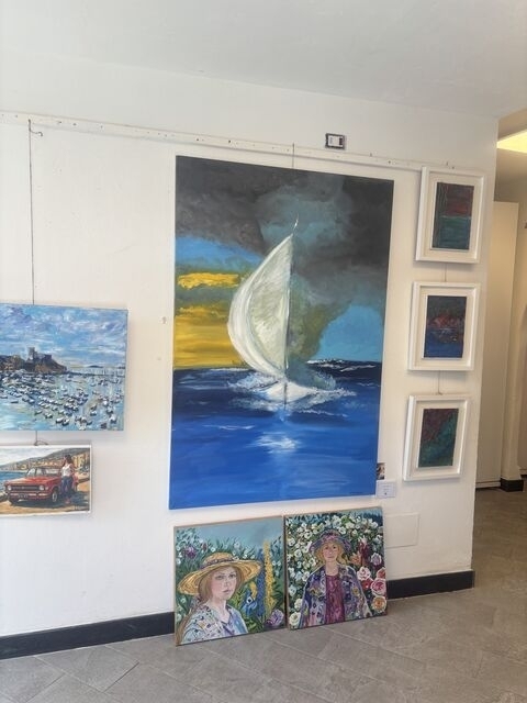 MOSTRA COLLETTIVA A BOCCADASSE MAGIO 2026 - SILVIA BORSARI Painter 