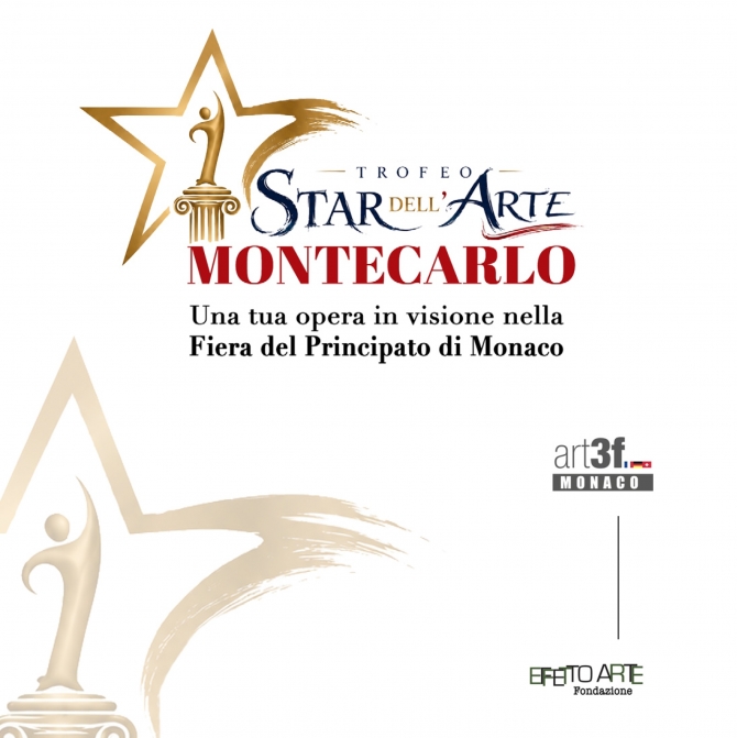 TROFEO STAR DELL'ARTE MONTECARLO - SILVIA BORSARI Painter 