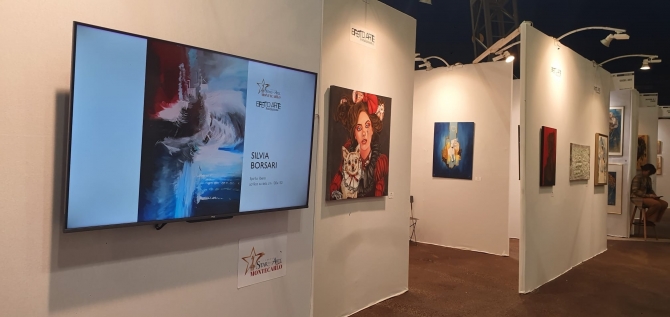 TROFEO STAR DELL'ARTE MONTECARLO - SILVIA BORSARI Painter 