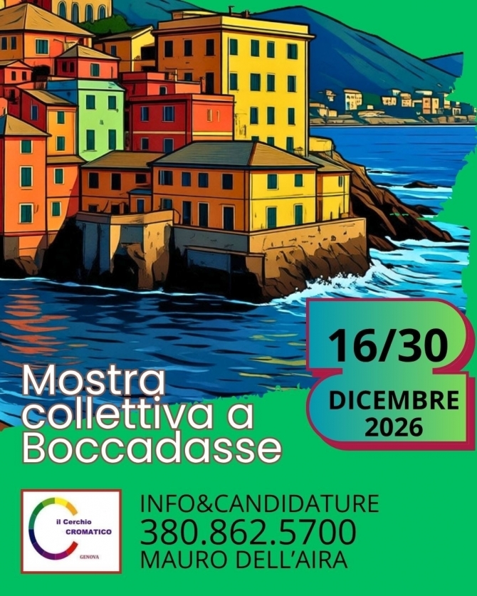 MOSTRA COLLETTIVA A BOCCADASSE - SILVIA BORSARI Painter